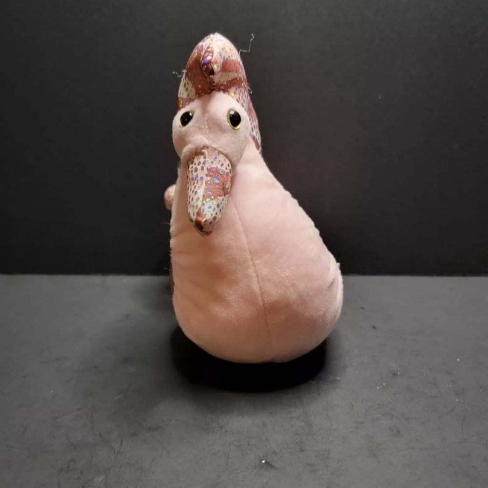 Glittery Pink Wildlife‎ Seahorse Plush